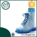 estilo de deporte de las mujeres de calidad superior de tobillo de alta botas de lluvia chanclas suaves zapatos B-817